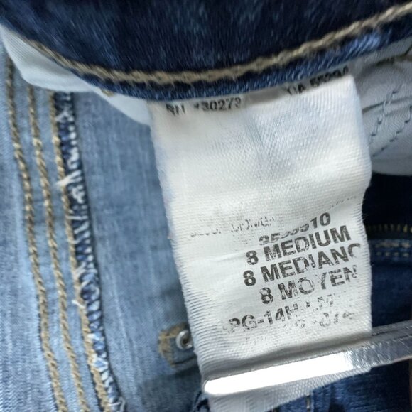 Lee Jeans Vintage 1889 Womens Straight Leg Mid Rise Fit Blue Size 8 Medium - Picture 5 of 10